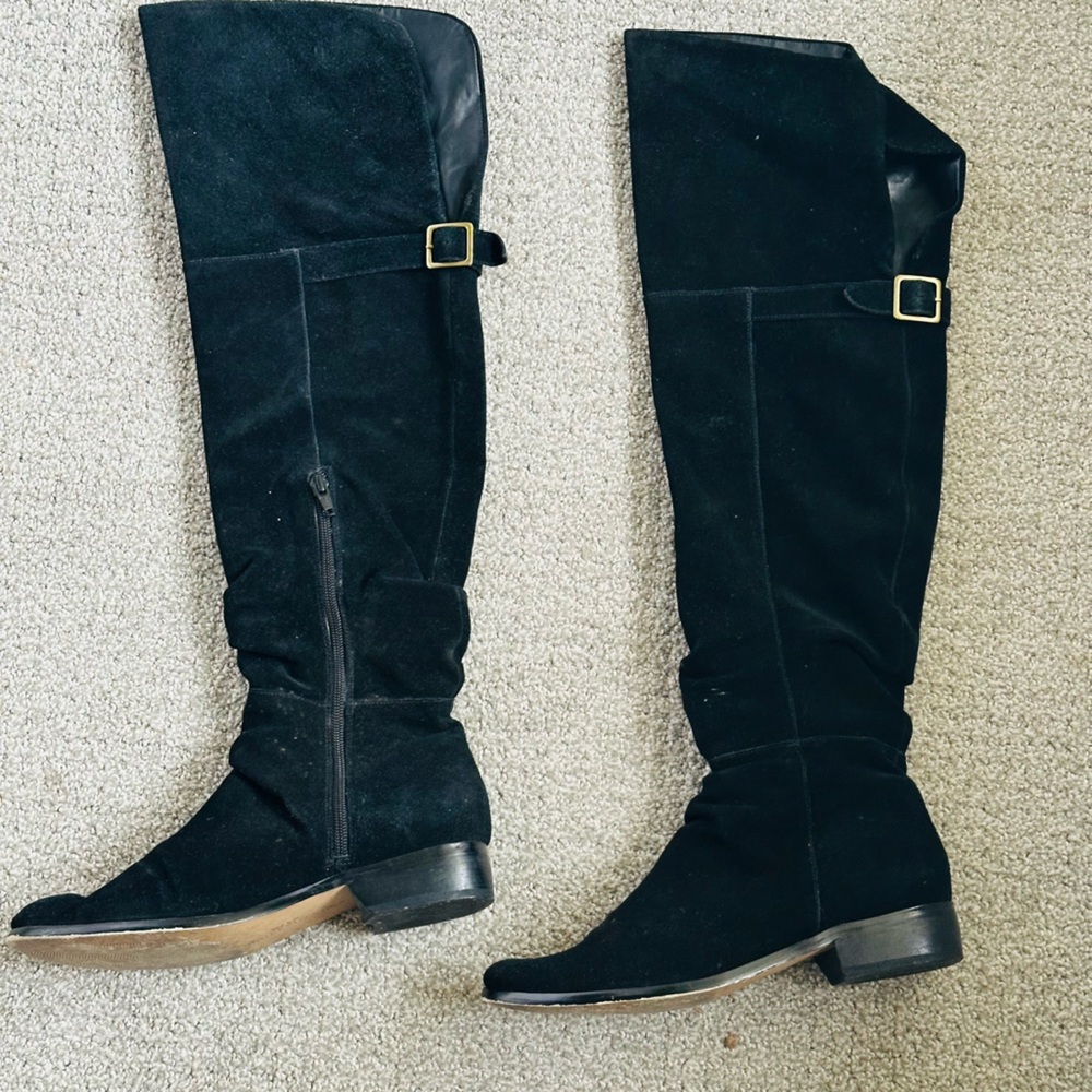 Suede Leather Boots!